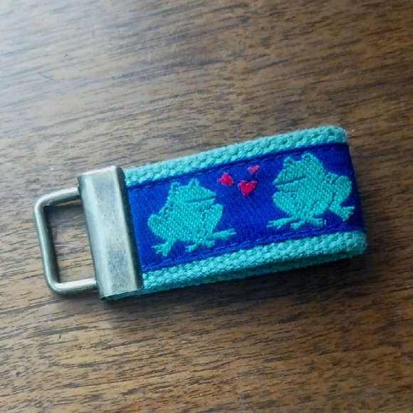 Frog Patterned Key Fob - Picture 1 of 4